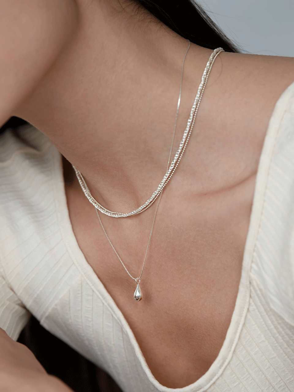 Drop necklace